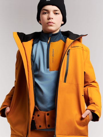 PROTEST Athletic Jacket 'PRTWixan JR' in Beige
