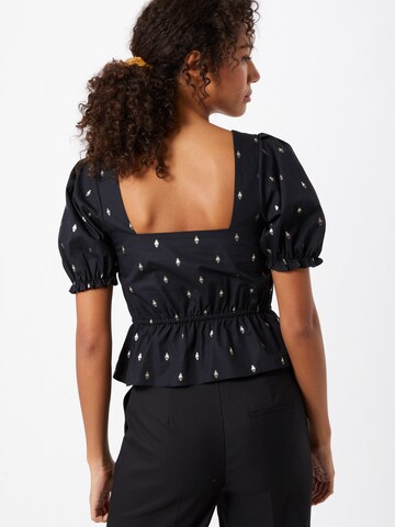 Camicia da donna di Miss Selfridge in nero