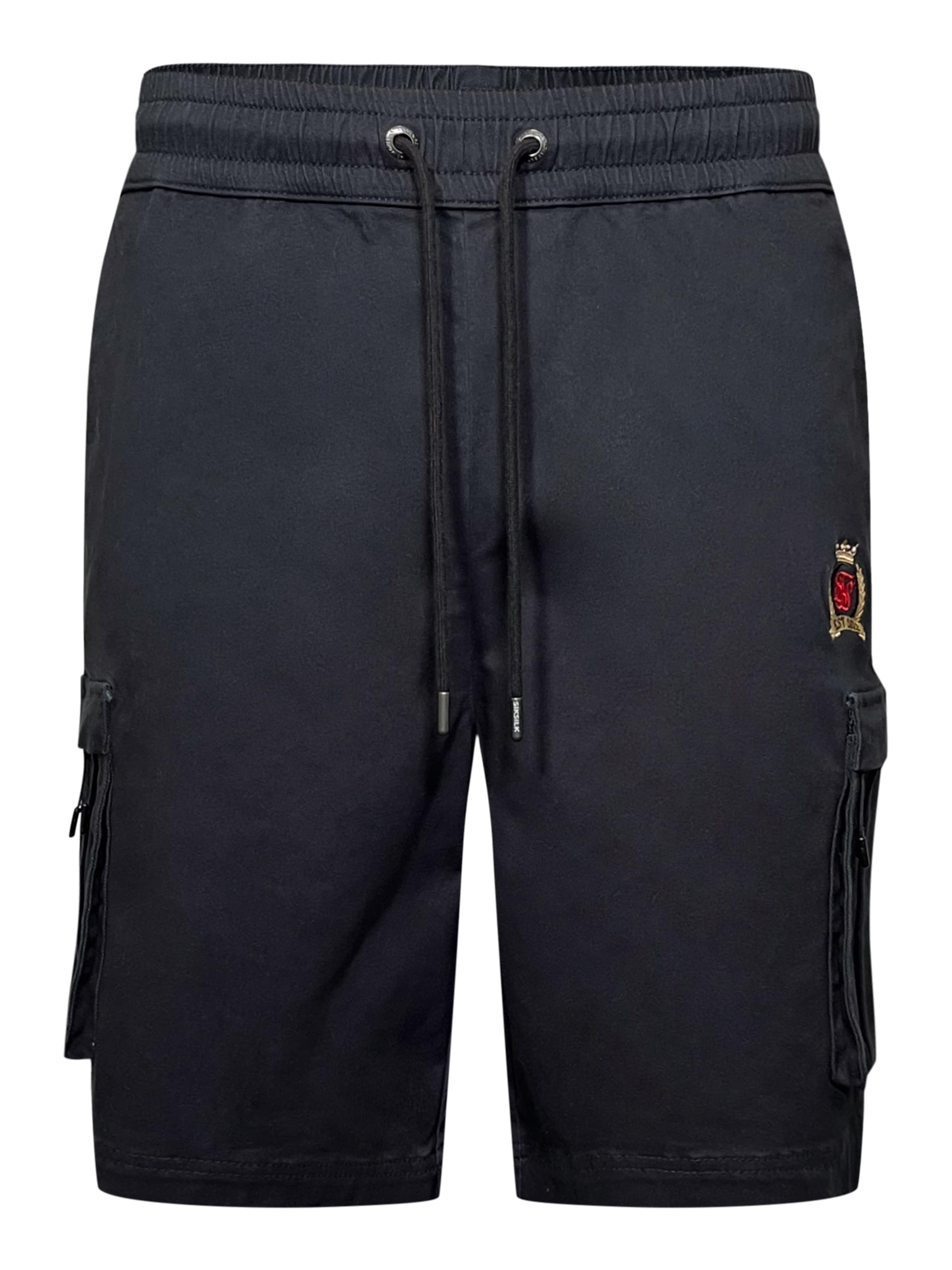 SikSilk Shorts in schwarz, Produktansicht