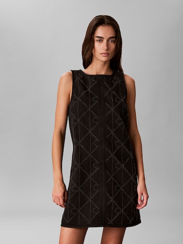 Calvin Klein Jeans Regular Kleid in Schwarz: Vorderseite