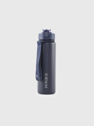 Dutch'D - Garrafa 'Straw Thermo' em azul: frente