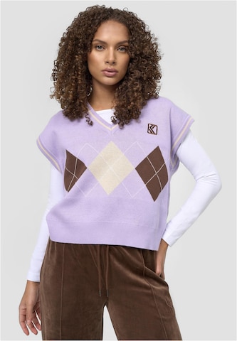 Karl Kani Sweater in Purple: front