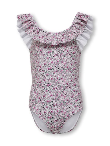 KIDS ONLY Swimsuit in White: front