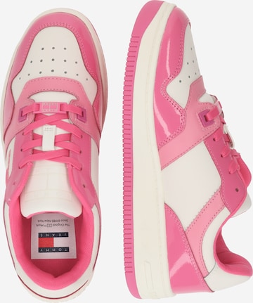 Tommy Jeans Sneakers low 'RETRO BASKET' i rosa