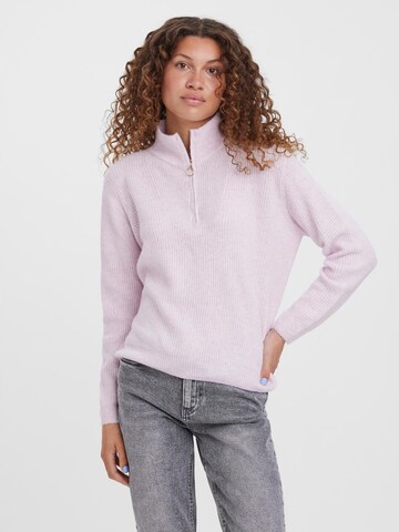 VERO MODA - Pullover 'Plaza' em rosa: frente