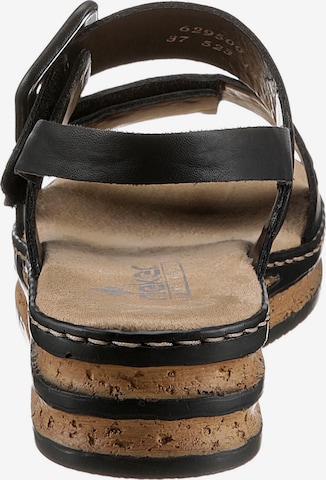 Rieker Sandal '62950' i svart