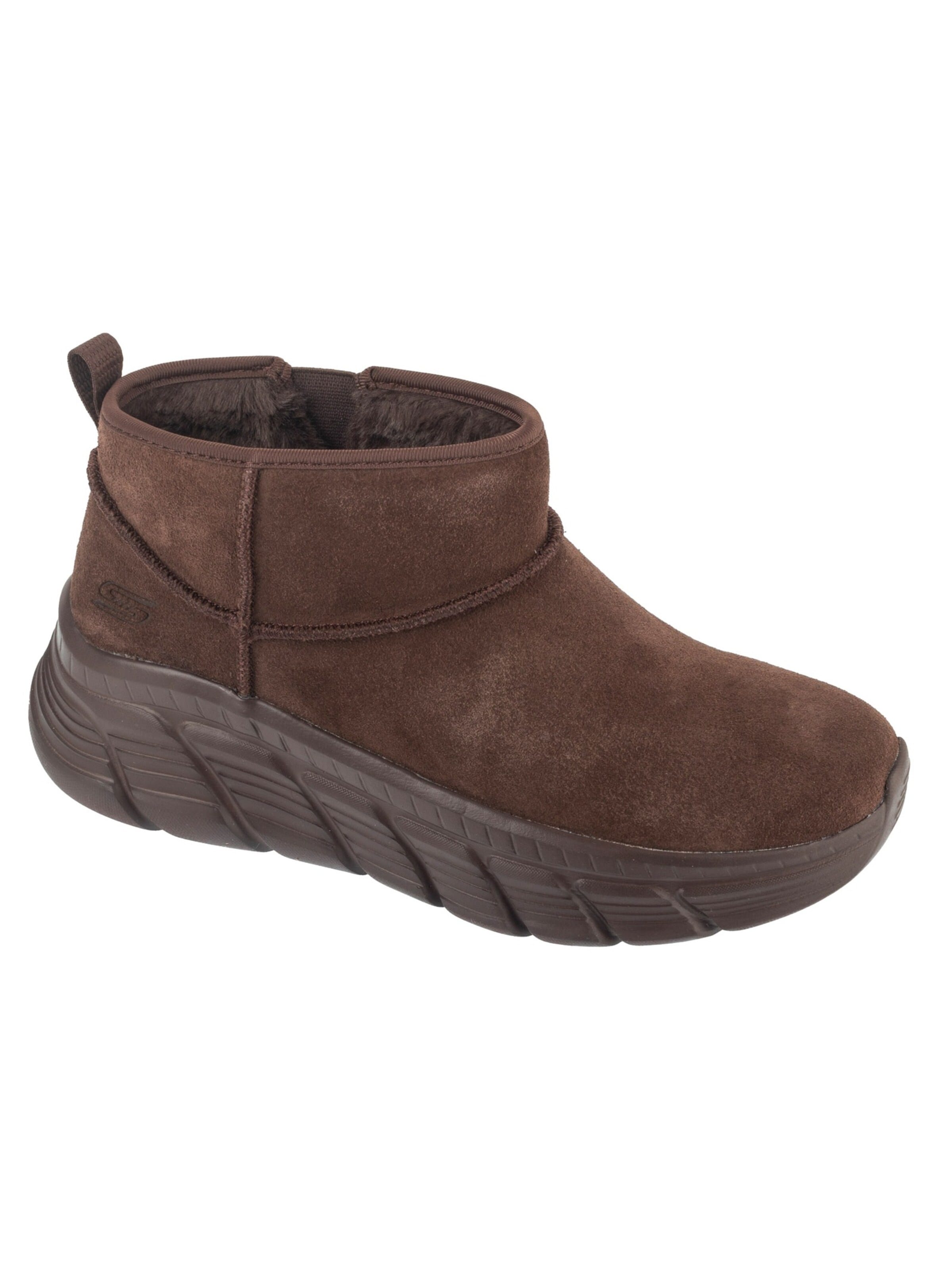 SKECHERS Boots 'Skechers Bobs B Flex Hi - Hi Frost' in Bruin: voorkant