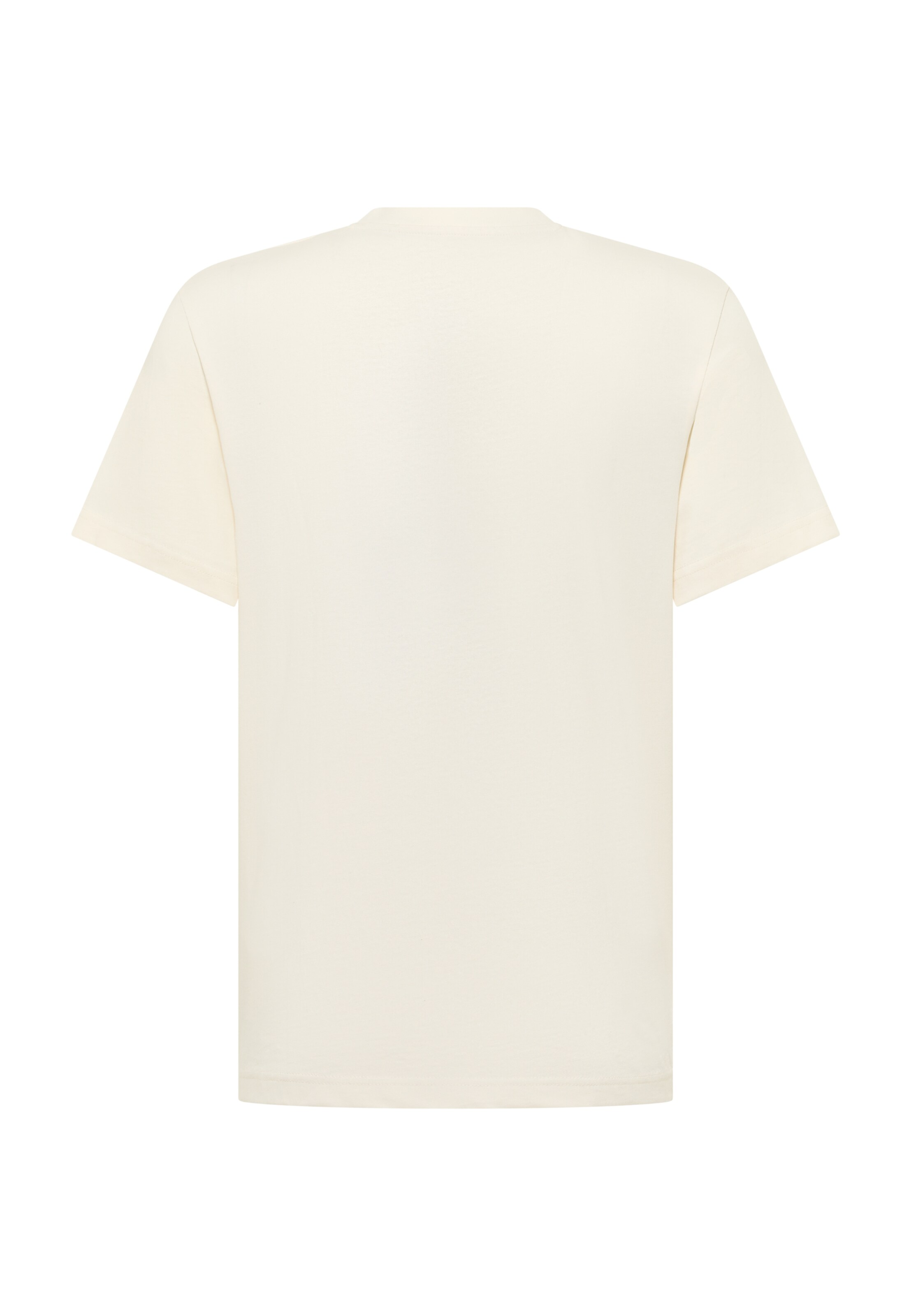 MUSTANG T-Shirt 'Akron' in Beige