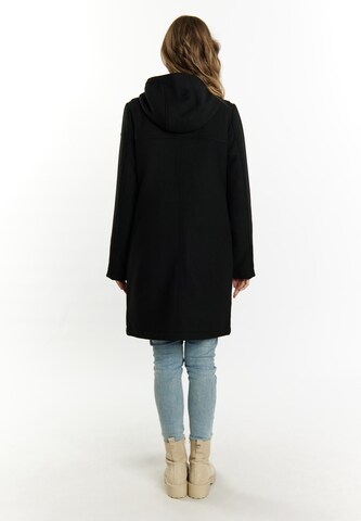 DreiMaster Vintage Between-Seasons Coat 'Incus' in Black