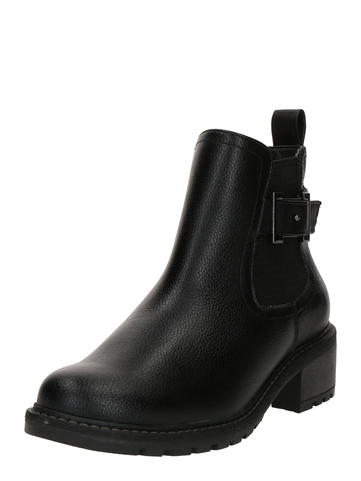 Jana Stivaletti Chelsea Donna – Modello 8-8-25482-29 707 – Tacco 5 Cm, Larghezza H, Puntera Tonda, Chiusura Zip – Taglia 38 EU