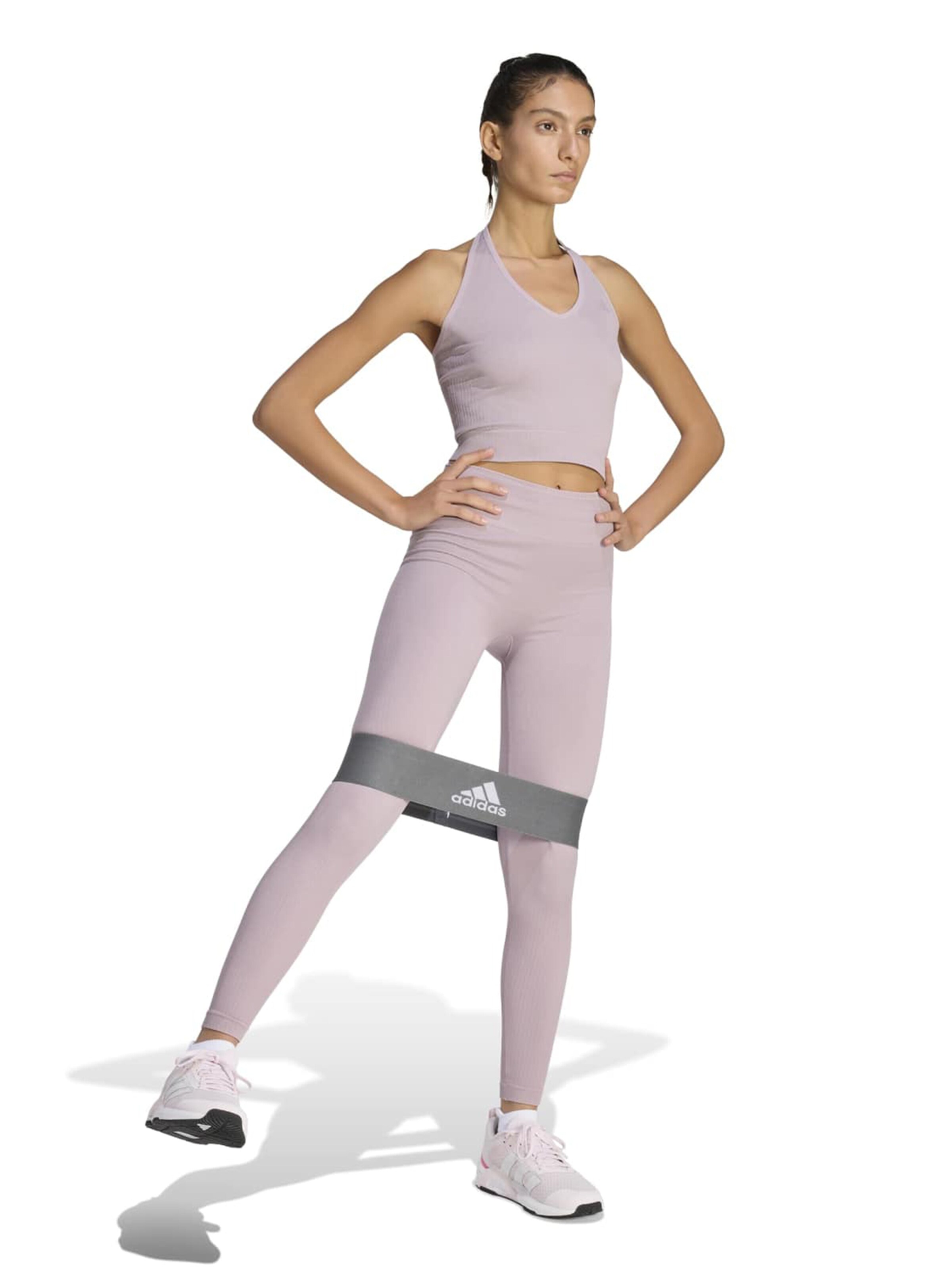 ADIDAS PERFORMANCE Skinny Fit Спортен панталон 'Essentials' в пъстро