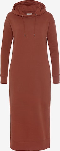 TAMARIS Dress in Brown: front