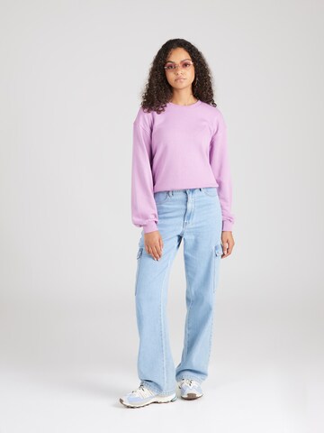 NÜMPH - Sweatshirt 'MYRA' em roxo