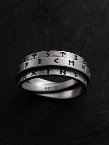 REYTEL Ring 'RUNES - AMULETS'‌‌‌‌‌‌‌ in Silber