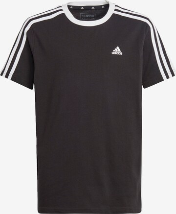 T-Shirt fonctionnel 'Essentials 3-Stripes  Loose Fit friend' ADIDAS SPORTSWEAR en noir : devant