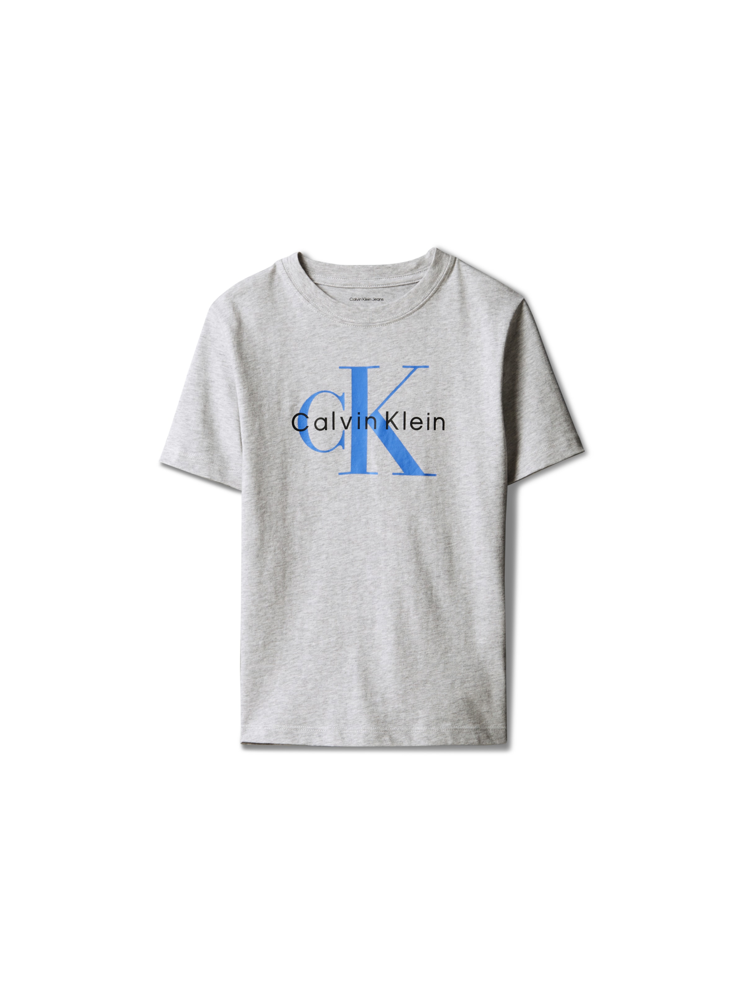 pelēks Calvin Klein Jeans T-Krekls: no priekšpuses