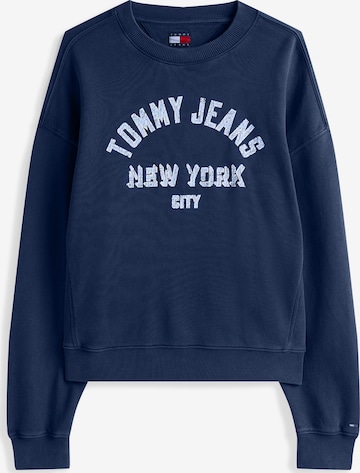 Tommy Jeans Свитшот в Синий: спереди