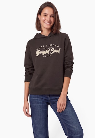 CECIL Sweatshirt in Braun: Vorderseite