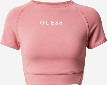 GUESS Sportshirt 'ALINE' in Pink: predná strana