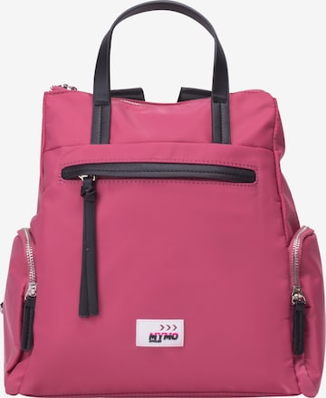 myMo ATHLSR Backpack in Pink: front