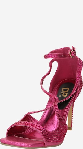 Dorothy Perkins Remsandal i rosa: framsida