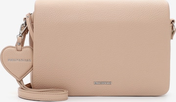 Emily & Noah Schoudertas 'Enie' in Roze: voorkant