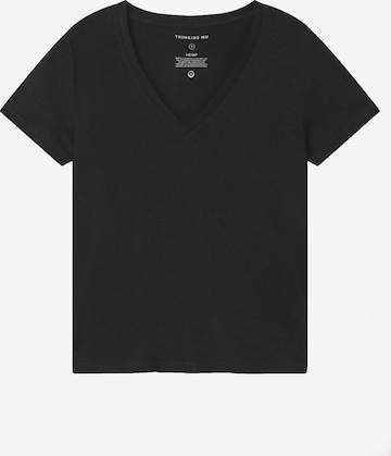 Thinking MU T-Shirt 'Clavel' in Schwarz: predná strana