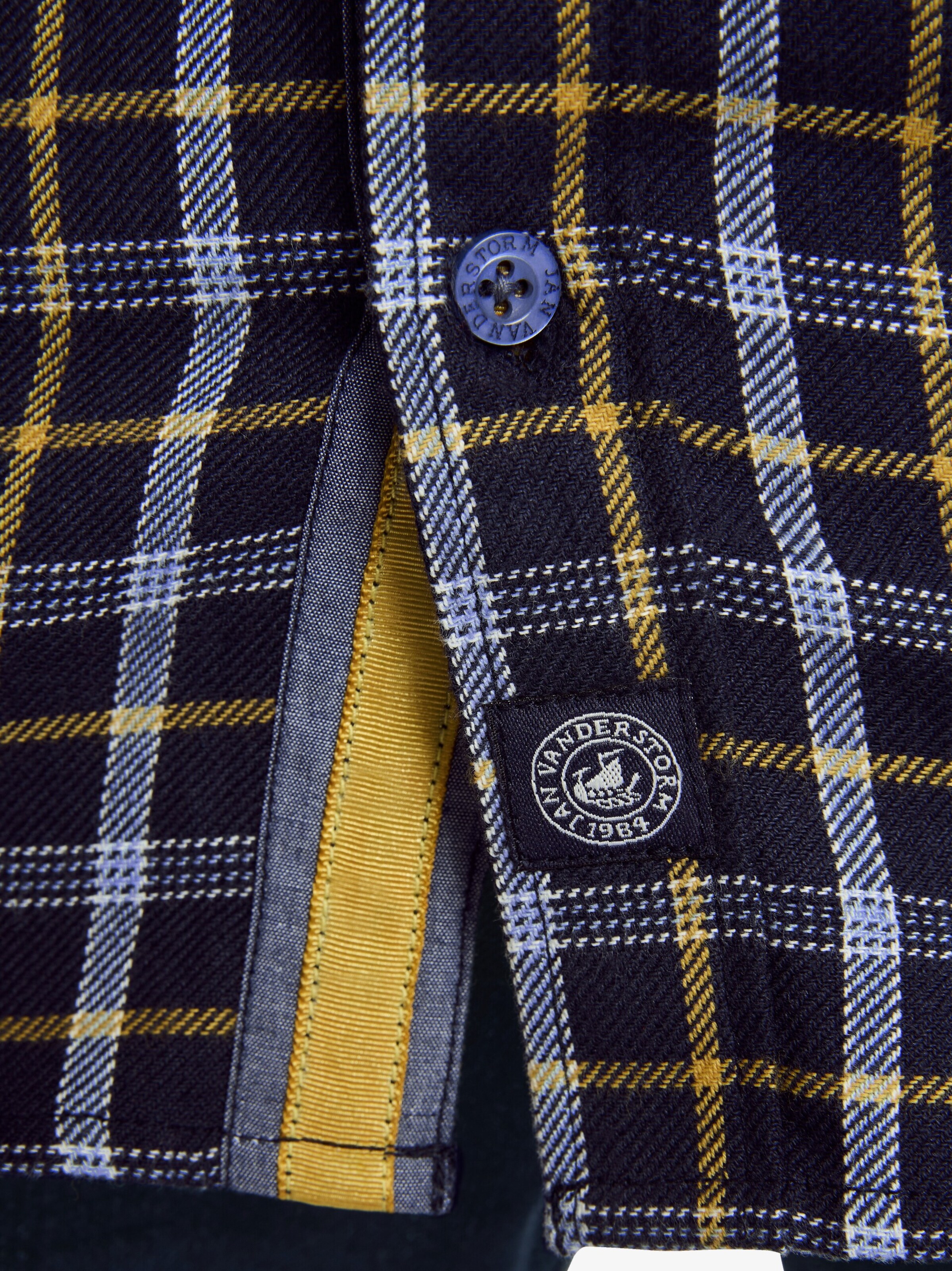 Jan Vanderstorm Comfort Fit Hemd ' Bakke ' in Mischfarben