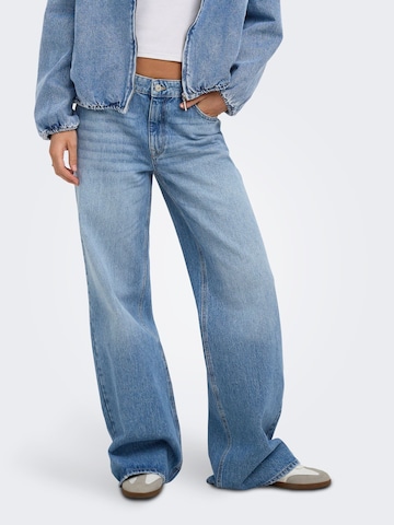 ONLY - Pierna ancha Vaquero 'ONLCharli' en azul: frente