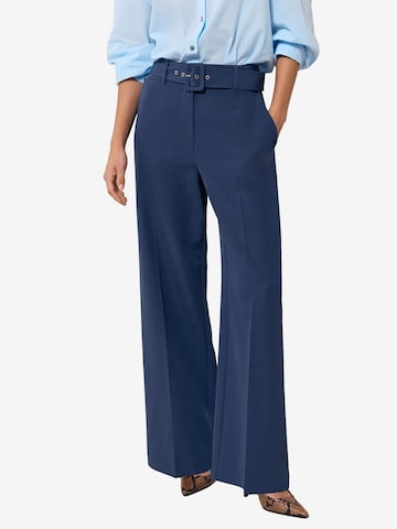 Lipsy Wide Leg Hose in Blau: Vorderseite