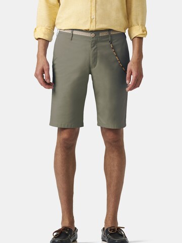 MMX Germany Regular Trousers in Green: front