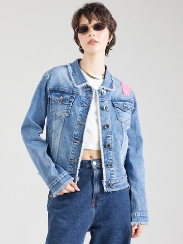 Veste mi-saison Frieda & Freddies NY en bleu : devant