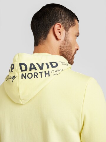 CAMP DAVID Sweatshirt in Gelb