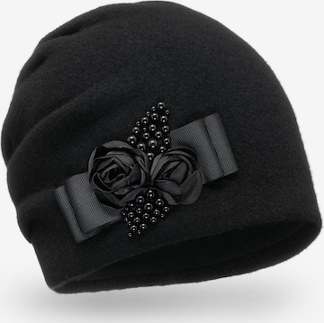 Vivisence Mütze '7080' in Schwarz: Vorderseite