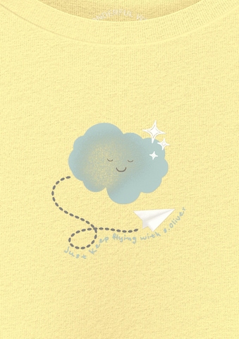 T-Shirt s.Oliver en jaune