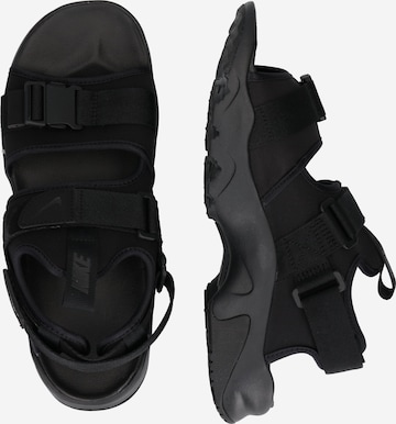 Nike Sportswear Patikointisandaalit 'Canyon' värissä musta