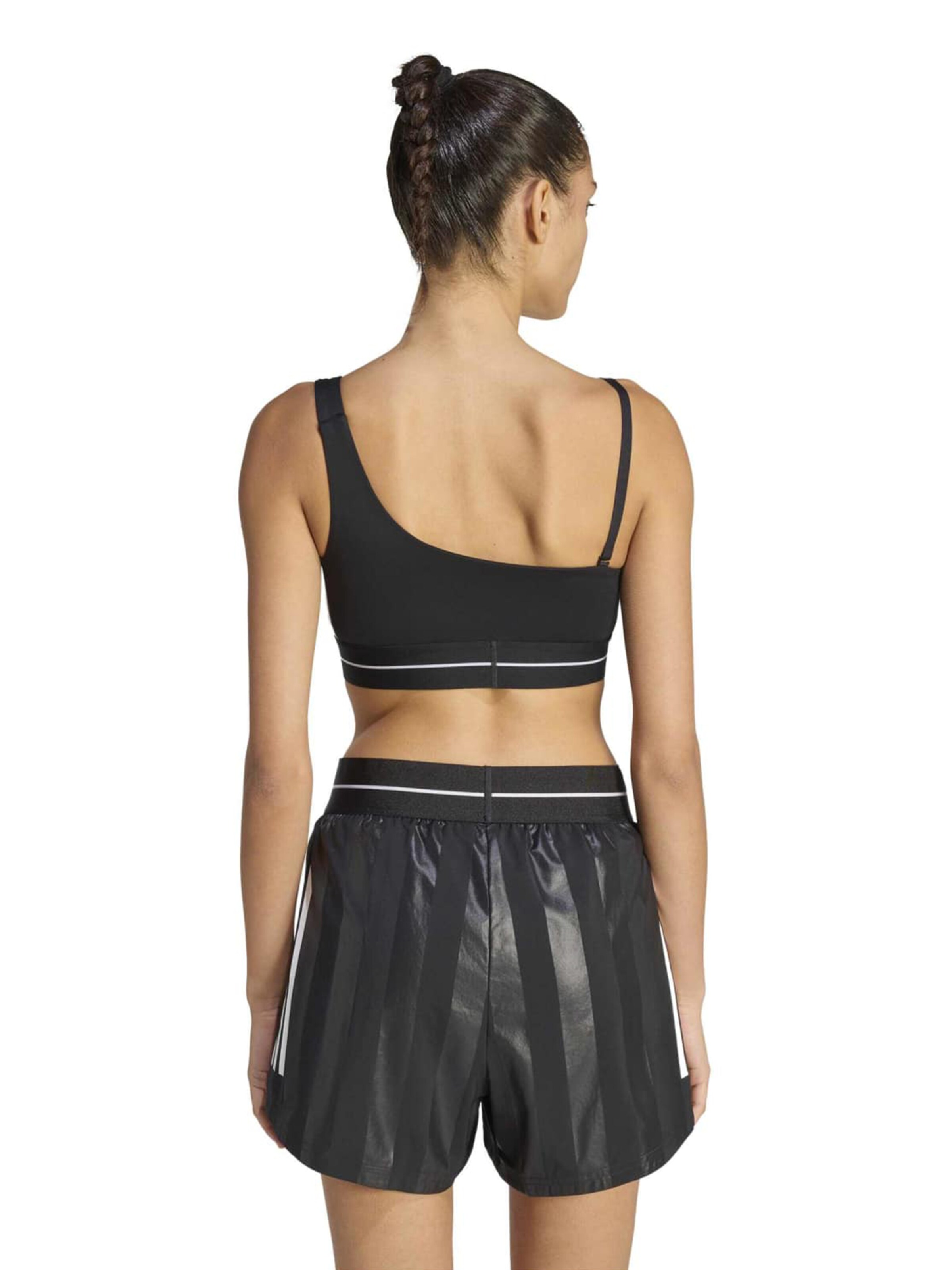 ADIDAS PERFORMANCE Õlapaelteta topp Spordirinnahoidja, värv must