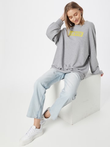 LEVI'S ® Sweatshirt 'Graphic Prism Crew' in Grau