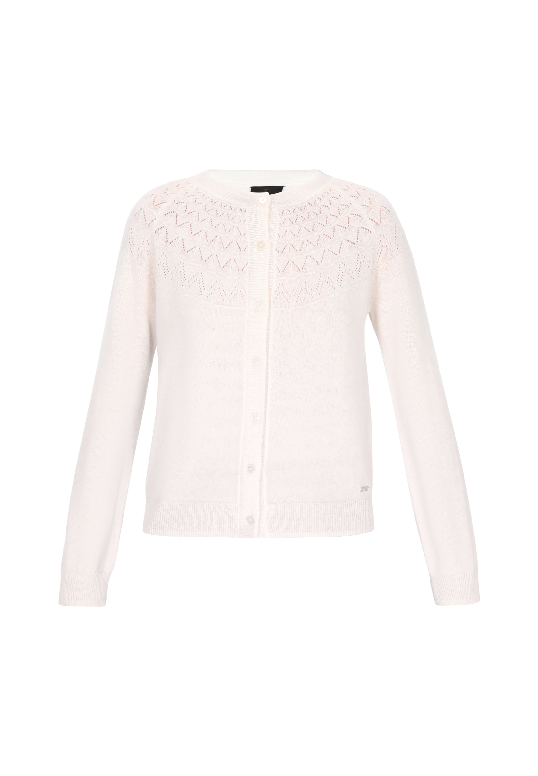 DreiMaster Klassik Πλεκτή ζακέτα σε offwhite, Άποψη προϊόντος