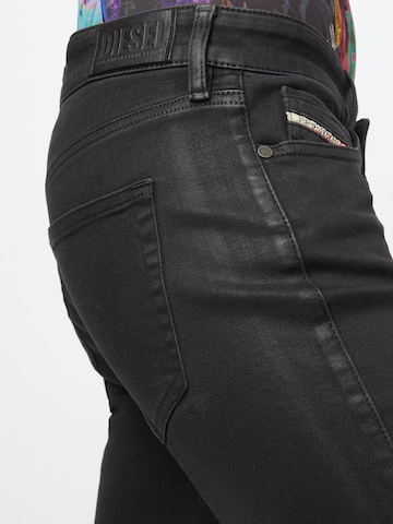 DIESEL Skinny Jeans 'SLANDY' in Black