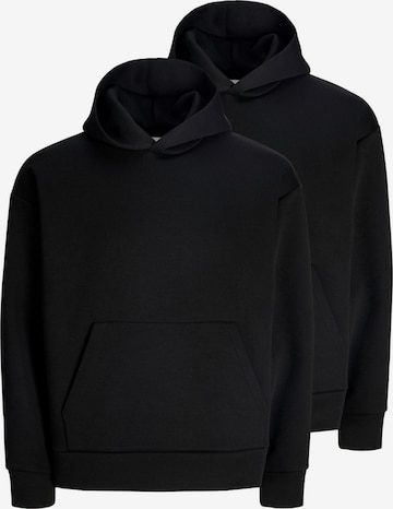 JACK & JONES Sweatshirt 'Barron' in Schwarz: Vorderseite