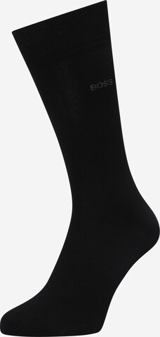 BOSS - Calcetines 'Edward' en negro: frente