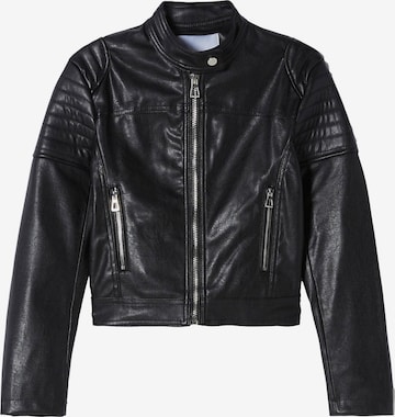 Veste mi-saison Bershka en noir : devant