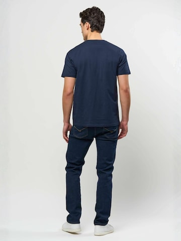 U.S. POLO ASSN. Regular fit Button Up Shirt ' UMSaimon ' in Blue