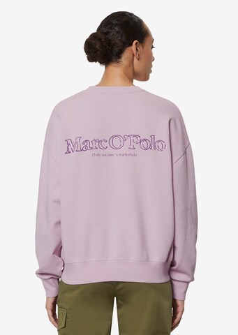 Marc O'Polo Sweatshirt in Purple: front