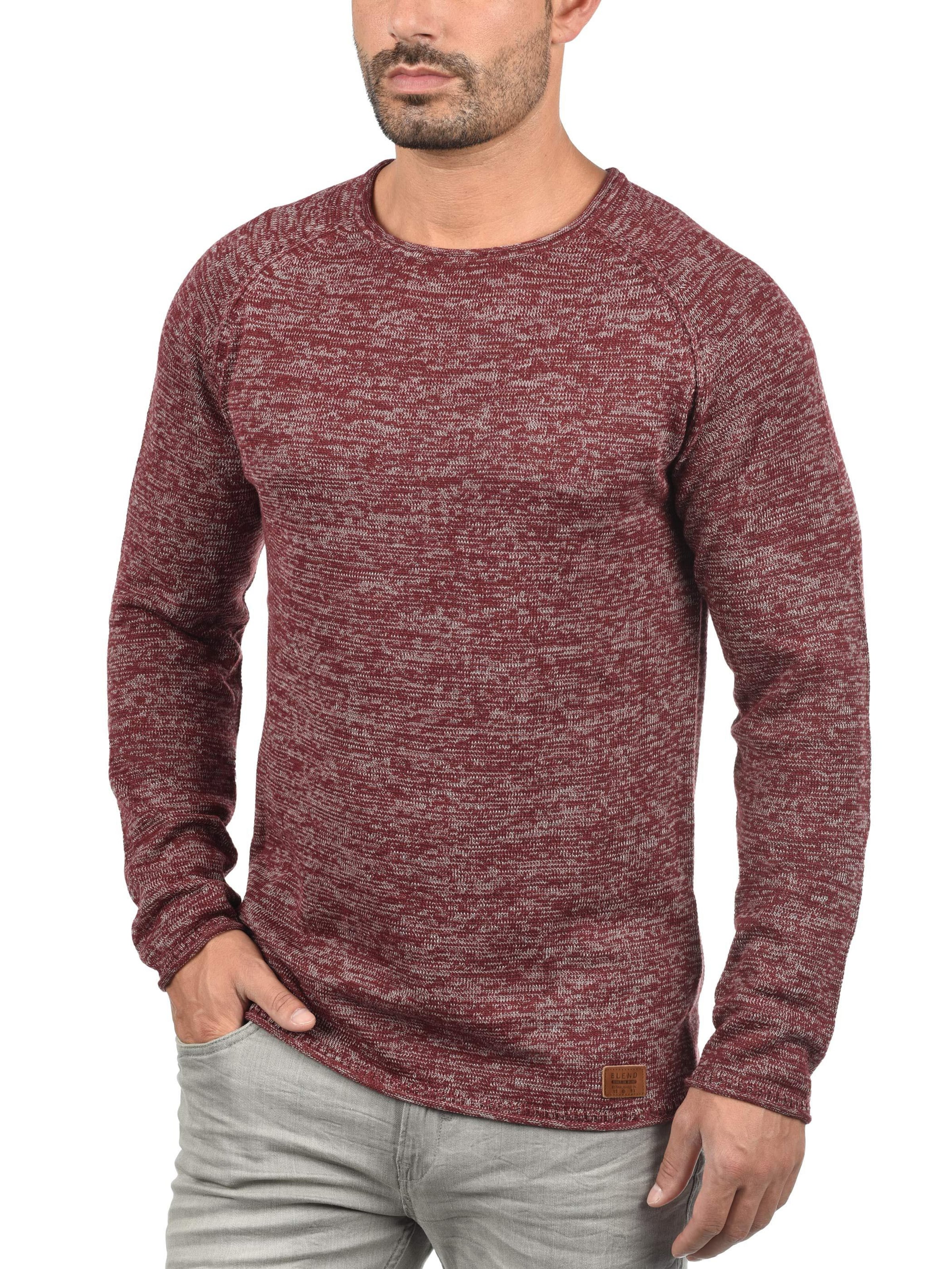 BLEND Pullover 'BHDan' in Rot