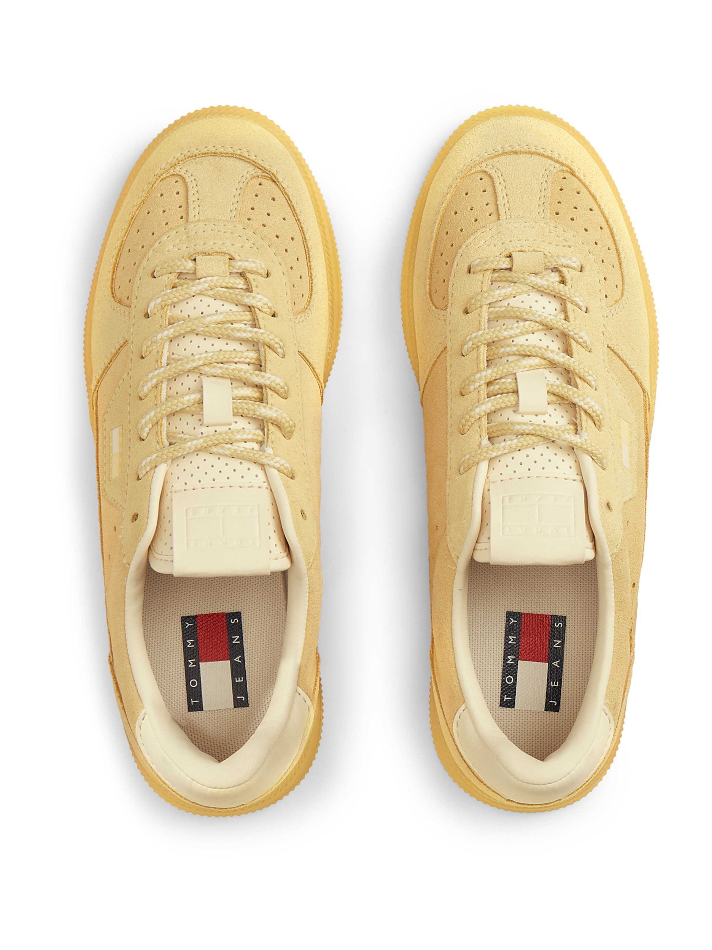 Baskets basses 'The Greenwich' Tommy Jeans en jaune