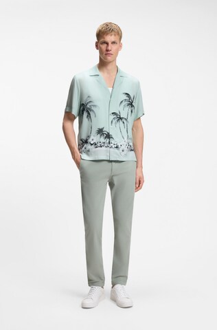 BOSS Regular Fit Hemd ' Rayer' in Blau