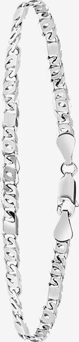 Lucardi Bracelet 'High Class' in Silver: front