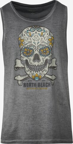 KOROSHI Shirt in Grey: front